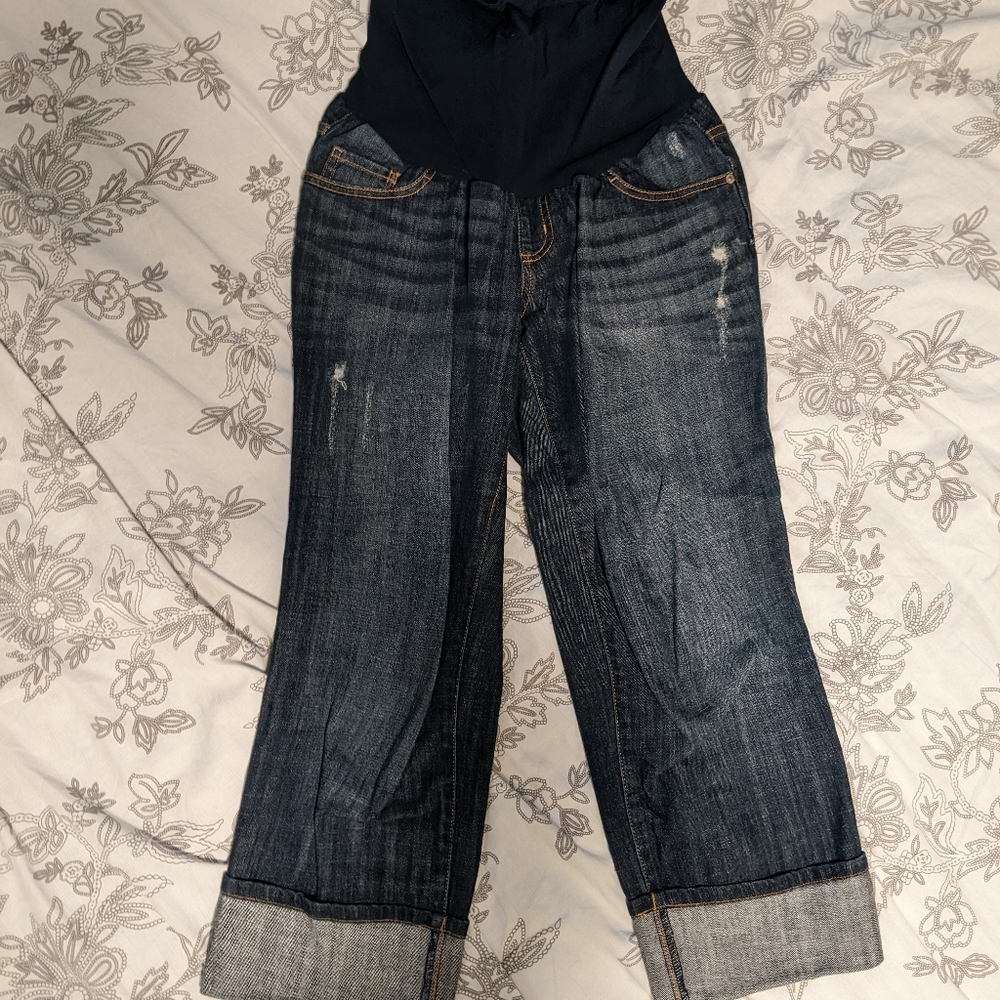 Maternity Capri Jeans